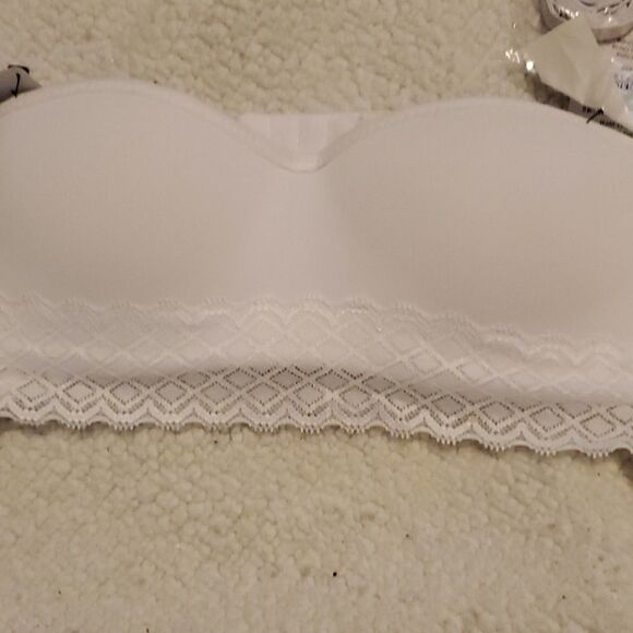 Rene Rofe white strapless Bra - Picture 1 of 7